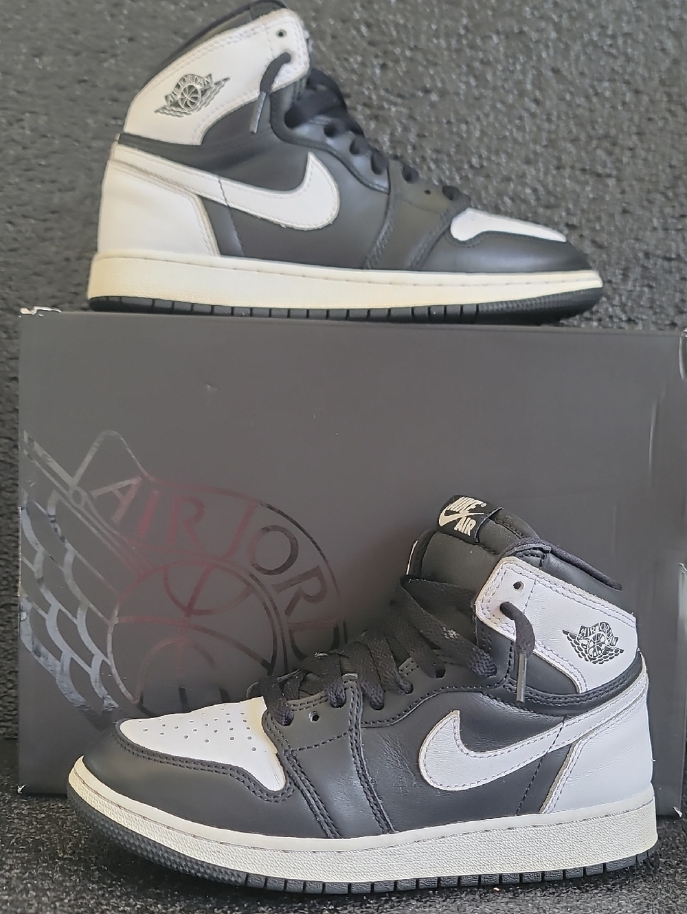 Nike Air Jordan 1 High OG - "Black/White" Reverse Panda Wmns 6 Fast Shipping